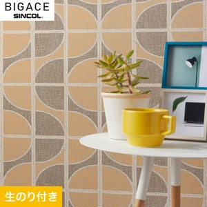 【のり付き壁紙】シンコール BIGACE デコラティブ BA6402