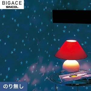 【のりなし壁紙】シンコール BIGACE 蓄光壁紙 BA6037