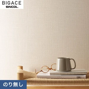 【のり無し壁紙】シンコール BIGACE 織物調 BA6085