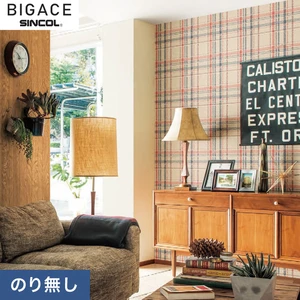 【のりなし壁紙】シンコール BIGACE アクメファニチャー BA6465