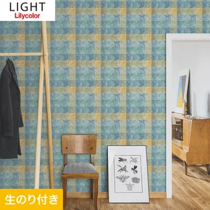 【のり付き壁紙】リリカラ ライト +nostalgic geometric LL-7010