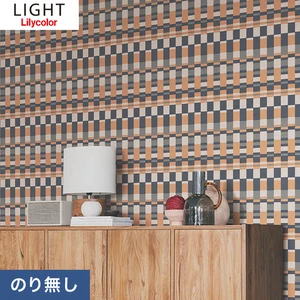 【のりなし壁紙】リリカラ ライト +nostalgic geometric LL-7011