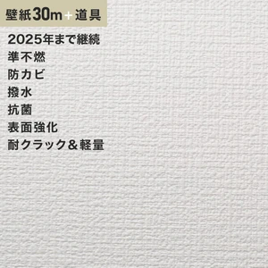 チャレンジセット30m (生のり付きスリット壁紙＋道具) ルノン RM-603