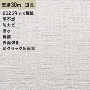 チャレンジセット30m (生のり付きスリット壁紙＋道具) ルノン RM-606 (旧RM-503)