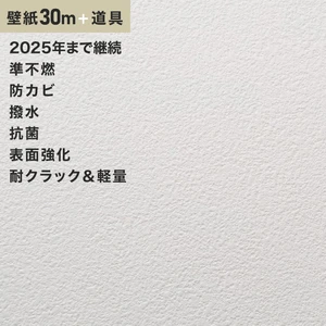 チャレンジセット30m (生のり付きスリット壁紙＋道具) ルノン RM-609