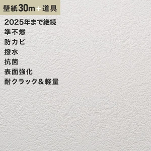 チャレンジセット30m (生のり付きスリット壁紙＋道具) ルノン RM-611