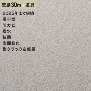 チャレンジセット30m (生のり付きスリット壁紙＋道具) ルノン RM-613