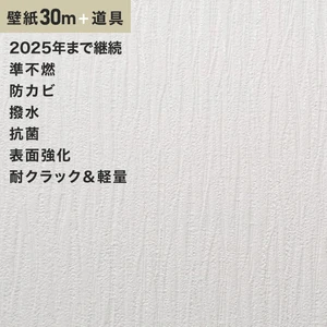 チャレンジセット30m (生のり付きスリット壁紙＋道具) ルノン RM-614