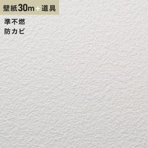 チャレンジセット30m (生のり付きスリット壁紙＋道具) ルノン RM-637