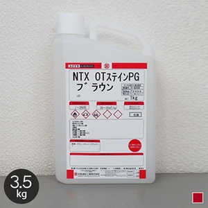 【大阪塗料】NTX・OTステインPG 3.5kg レッド