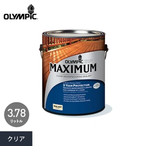 木部保護塗料 外装用 オリンピックマキシマム クリアー 3.78L