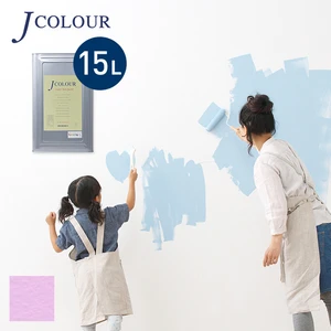 壁紙の上から塗れる人にやさしい水性ペイント J COLOUR（Jカラー） 15L スウィートライラック BL-1a