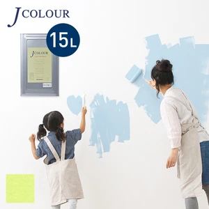 壁紙の上から塗れる人にやさしい水性ペイント J COLOUR（Jカラー） 15L スプラウト BL-2c