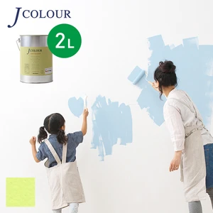 壁紙の上から塗れる人にやさしい水性ペイント J COLOUR（Jカラー） 2L スプラウト BL-2c