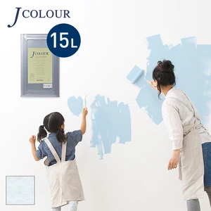 壁紙の上から塗れる人にやさしい水性ペイント J COLOUR（Jカラー） 15L ブルーウォッシュ BP-3d