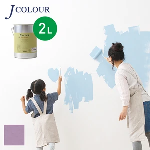 壁紙の上から塗れる人にやさしい水性ペイント J COLOUR（Jカラー） 2L エリカ MD-1a