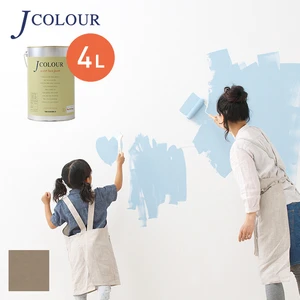 壁紙の上から塗れる人にやさしい水性ペイント J COLOUR（Jカラー） 4L パーチパーク MD-1b