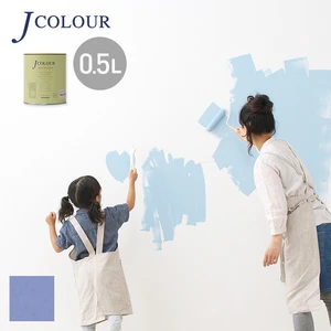 壁紙の上から塗れる人にやさしい水性ペイント J COLOUR（Jカラー） 0.5L デイドリーム MD-4d