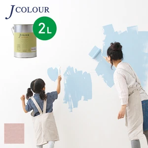 壁紙の上から塗れる人にやさしい水性ペイント J COLOUR（Jカラー） 2L ミストモープ ML-3a
