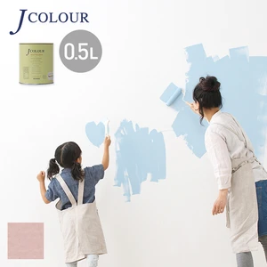 壁紙の上から塗れる人にやさしい水性ペイント J COLOUR（Jカラー） 0.5L ミストモープ ML-3a