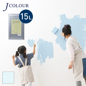 壁紙の上から塗れる人にやさしい水性ペイント J COLOUR（Jカラー） 15L スモークリング MP-2d