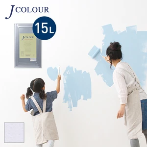 壁紙の上から塗れる人にやさしい水性ペイント J COLOUR（Jカラー） 15L アイボリーライラック MP-5d