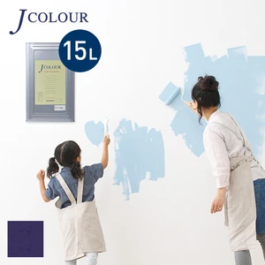 壁紙の上から塗れる人にやさしい水性ペイント J COLOUR（Jカラー） 15L ベルフラワー Vl-2d