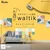 【切売り】1m 壁紙 シール はがせる シール壁紙 waltik エントリー(石目調)600mm巾 /(バリエーション)SKG-D-407