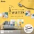【10m+道具】壁紙 シール はがせる シール壁紙 waltik エントリー(石目調)600mm巾 /(バリエーション)SKG-D-404(道具付)