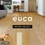 フロアタイル euca 木目柄 ウッディセレクト 2.5mm厚 150mm×920mm 30枚入り 約4.14平米 /（バリエーション）シナモンブラウンアッシュ