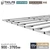 【シングル工法】 【RESINWOODII 450ピッチ W145規格 L1800対応】 THILFE 根太セット 900×3765mm /（バリエーション）nd-stx-454515