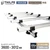 【クロス工法】 【RESINWOODII 450ピッチ W145規格 L1800対応】 THILFE 根太セット 3600×3012mm /（バリエーション）nd-sty-454544