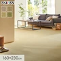 カーペット アスワン ニューワーゲン 全厚7.5mm 160×230cm