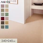 カーペット アスワン アスシャリオII 全厚6mm 240×240cm
