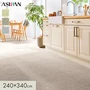 カーペット アスワン アスポップル 全厚7mm 240×340cm