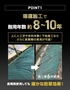 暴露施工で耐用年数約８～１０年