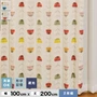 北欧風 遮光カーテン limoneシリーズ 【ディンプル】 ウォッシャブル 形状記憶 既製カーテン2枚組 幅100cm×丈200cm