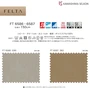 オーダーカーテン 川島織物セルコン FELTA (フェルタ) FT6586～6587