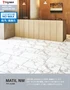 フロアタイル 大理石 タジマ MATIL NW ROSSO MRT-1526～ 457.2×914.4×3.0mm 8枚入【掲載品番】MRT-1526