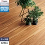 フロアタイル 木目 タジマ WOODLINE NW 100×914.4×3.0mm サップアカシア 32枚入【掲載品番】WDA-1323