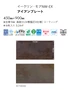 フロアタイル 東リ イークリン・モアNW-EX アイアンプレート 450×900×3mm 8枚入