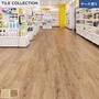 フロアタイル 東リ イークリンNW-EX ラスティックオーク 180×1260×3mm 12枚入