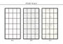 UVカット超強プラスチック障子紙 94cmx3.6m [両面テープ貼り]【掲載品番】6761 / 6762 / 6763