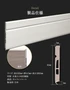 巾木 クッション付き巾木60 高さ60mm 厚さ7mm 長さ1800mm 1本 白【掲載品番】HP-HBK-60P