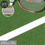【10巻セット】人工芝用ラインテープ ベルライン 600デニール 幅50mm×25m (突起：約4mm)