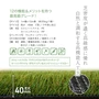 リアリーターフ 高機能人工芝 ヨーロピアン 40mm 抗菌消臭・防炎・遮熱 1m×10m