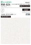 壁紙 のり付き チャレンジセット (スリット壁紙90cm巾+道具) 30m RM-824