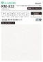 壁紙 のり付き シンプルパック (スリット壁紙90cm巾) 15m RM-832