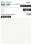 壁紙 のり付き シンプルパック (スリット壁紙90cm巾) 30m RM-845