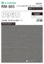 壁紙 のり付き シンプルパック (スリット壁紙90cm巾) 15m RM-865